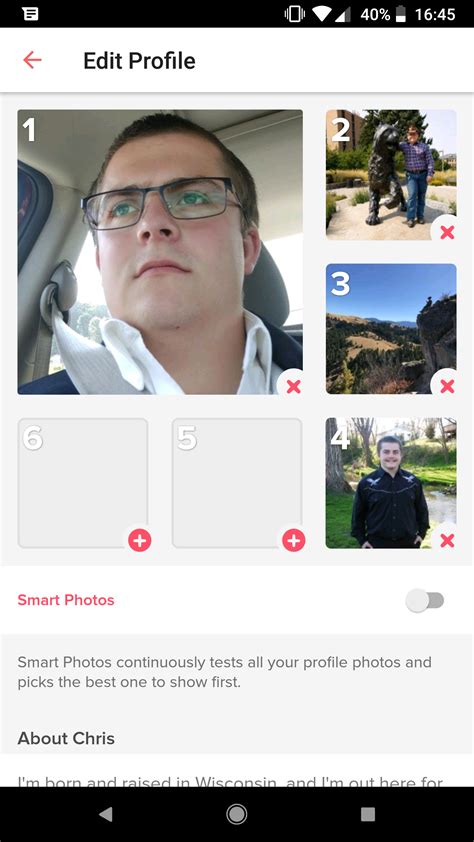 how to improve my tinder profile